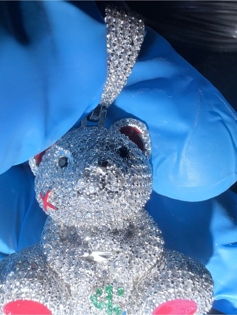 Teddy bear pendant